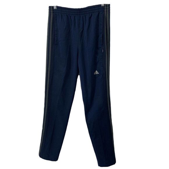 Adidas Track Pants Tapered Straight Leg Medium - Picture 1 of 7
